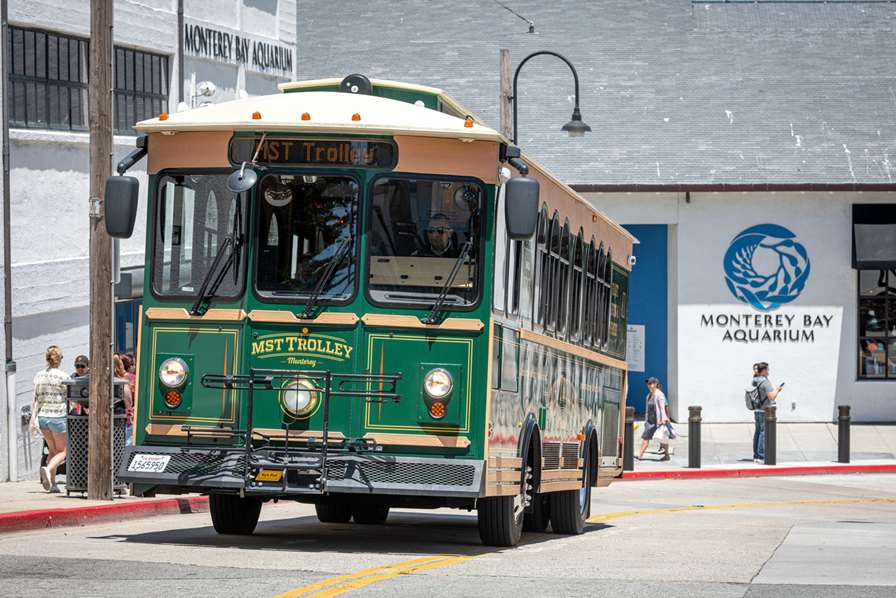 Free trolley | Monterey Bay Aquarium