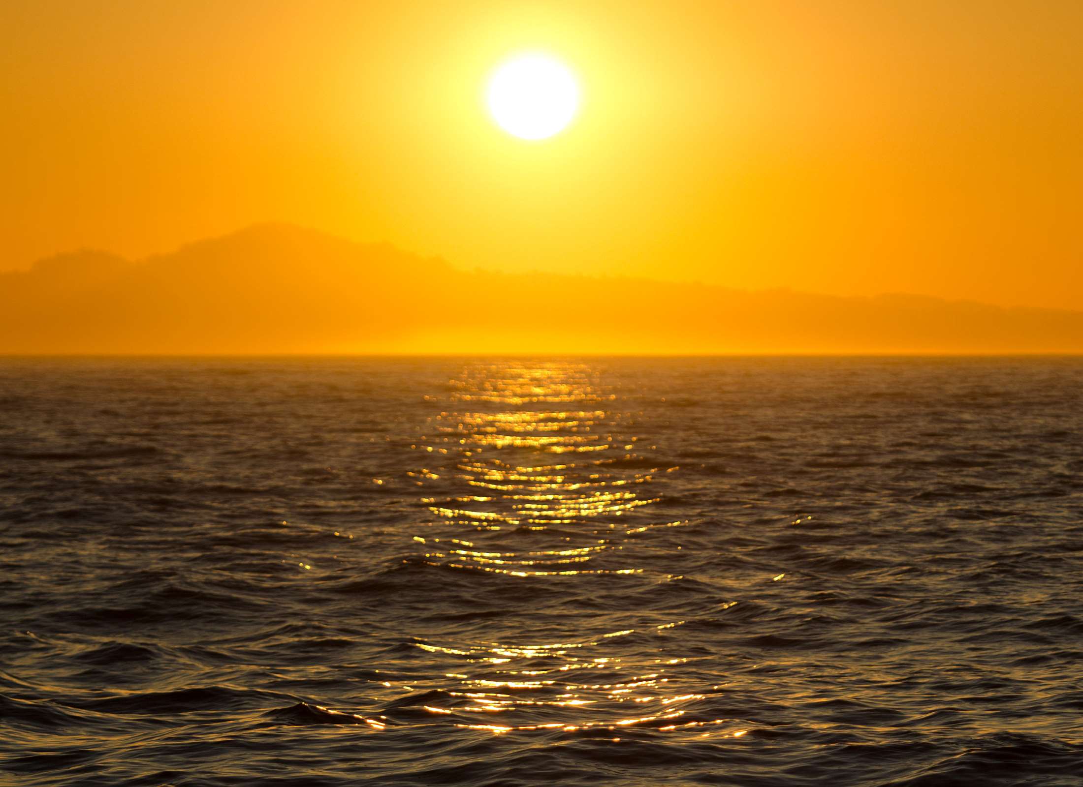 Sunrise over the Pacific Ocean | Wallpapers | Monterey Bay Aquarium